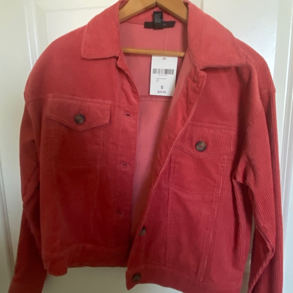 Cute corduroy jacket!